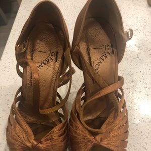 Used G Franco Latin Ballroom Shoe